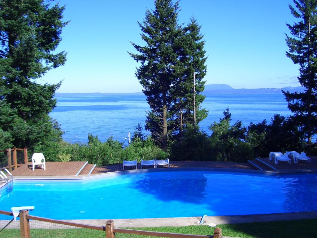 Paesaggio naturale nelle vicinanze del lodge