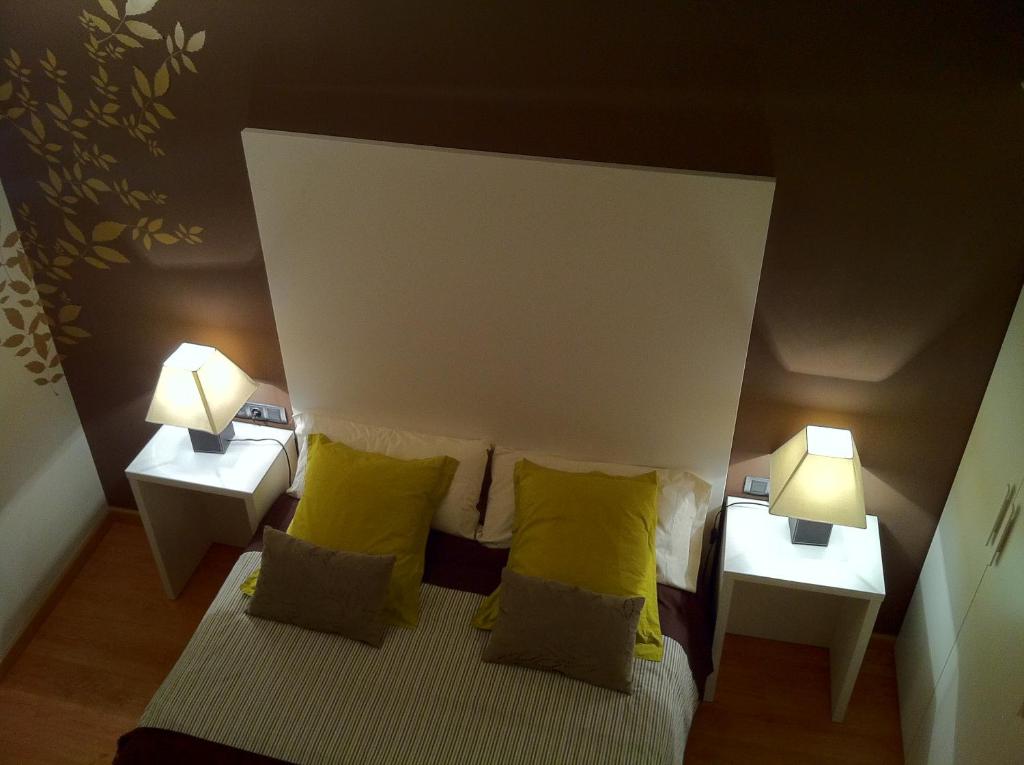 Postel nebo postele na pokoji v ubytování Tiempo de Ensueño