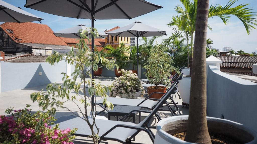 Zahrada ubytování Hotel Casa Cytia