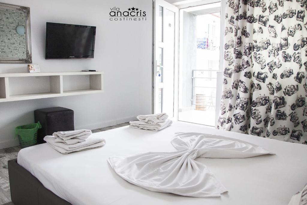 Postel nebo postele na pokoji v ubytování Anacris Guesthouse