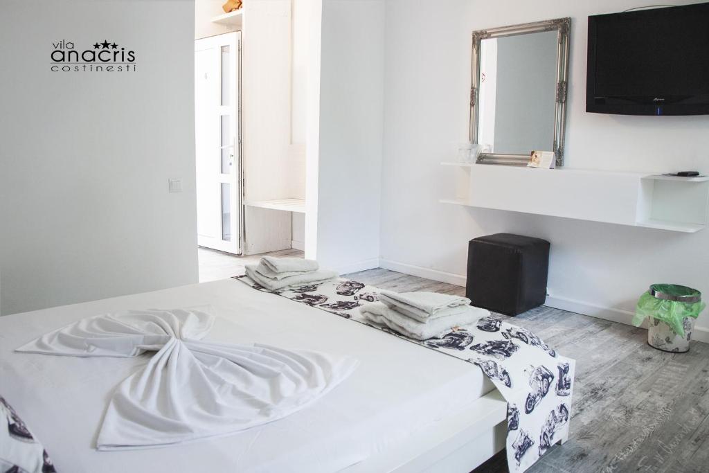 Postel nebo postele na pokoji v ubytování Anacris Guesthouse