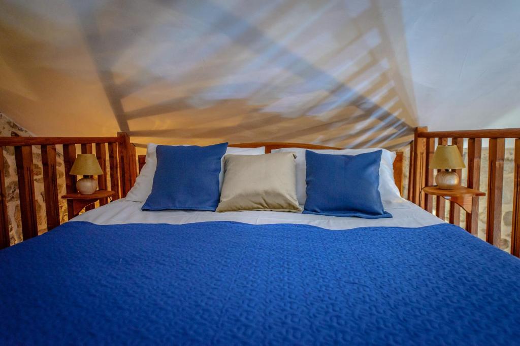 Postel nebo postele na pokoji v ubytování Mediteraneo Villa