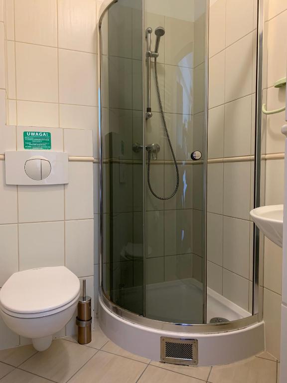 Kúpeľňa v ubytovaní Willa Christo dom z duszą