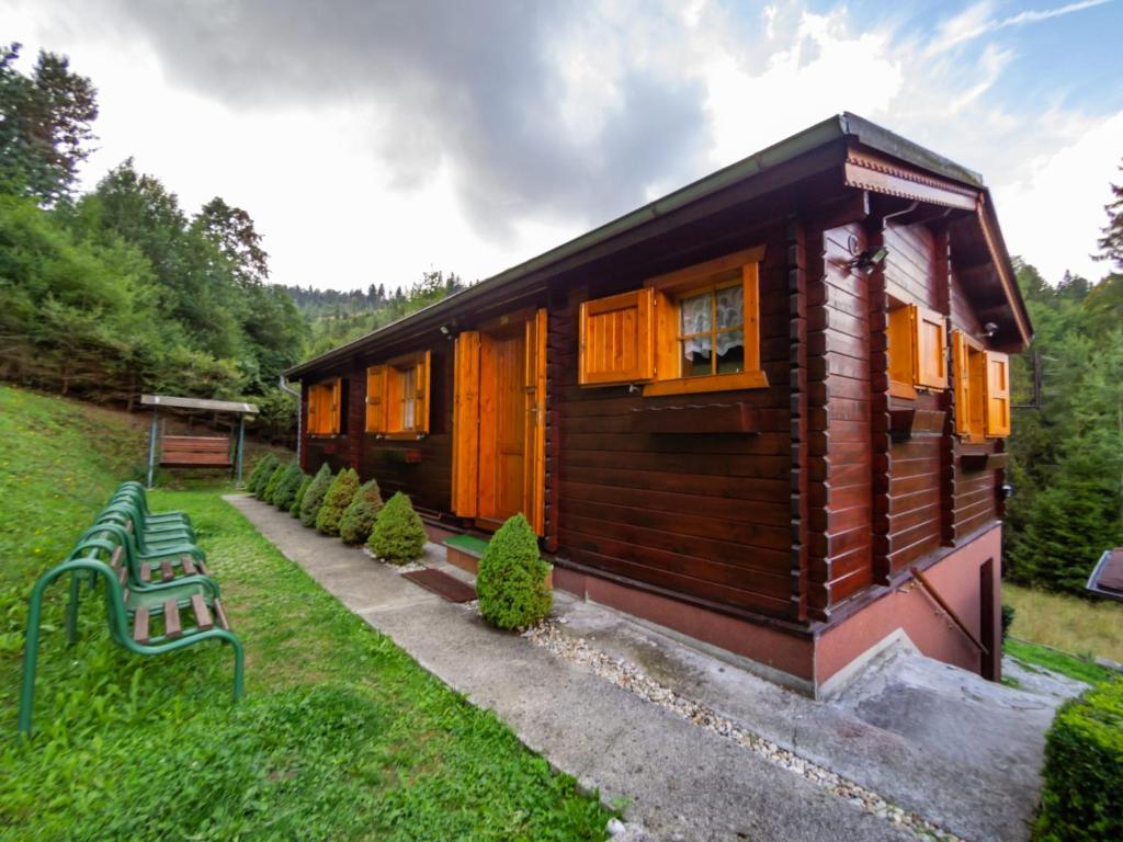 Zahrada ubytování Drevenice Oščadnica