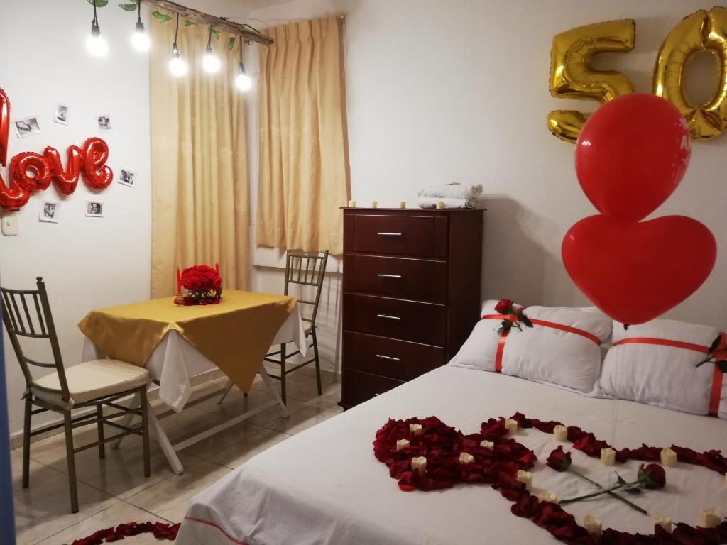 Postel nebo postele na pokoji v ubytování Hotel Real Pólux