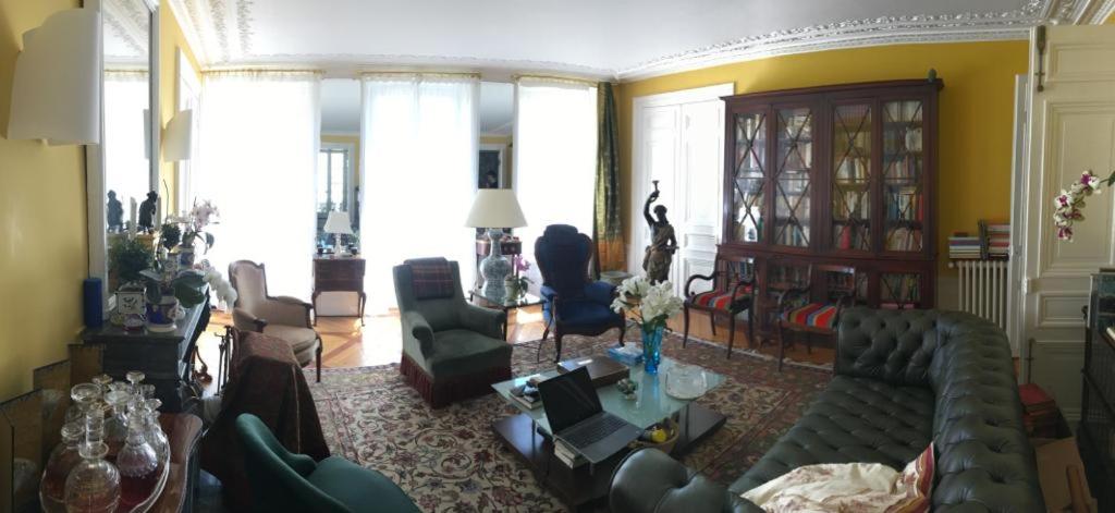 Posezení v ubytování Le 48 Paris