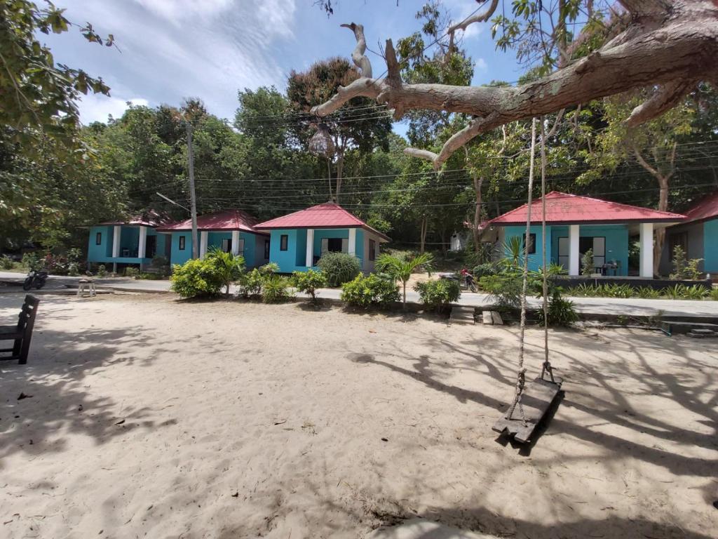 Zahrada ubytování Minnie Seaview Resort