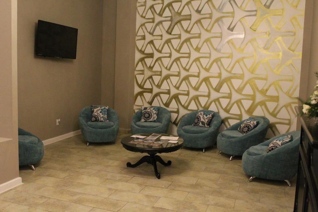 Posezení v ubytování Hotel Cacaxtla