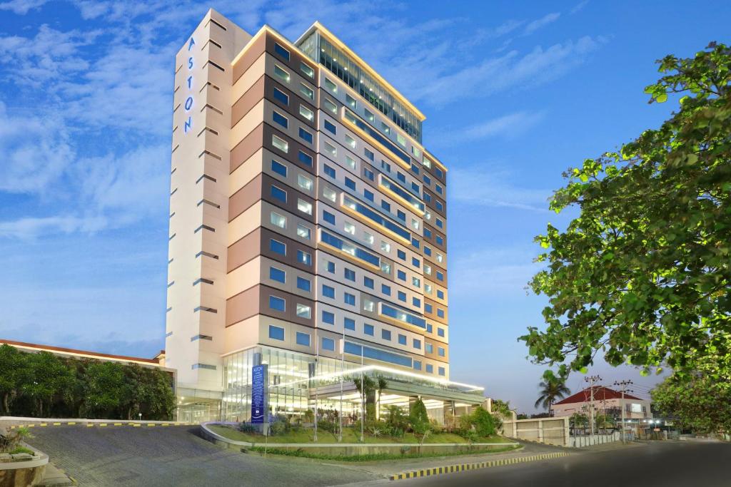 a rendering of a tall building at ASTON Kupang Hotel & Convention Center in Kupang