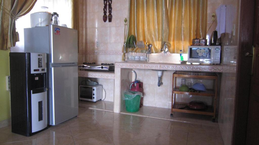 Kuchyň nebo kuchyňský kout v ubytování Horas Family Home