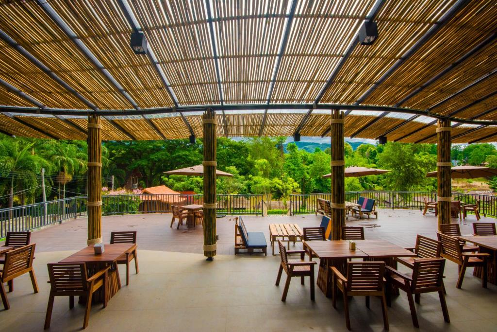 Restaurace v ubytování Binlha Raft Resort