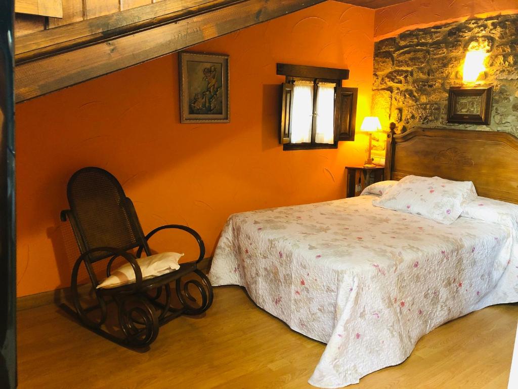 Postel nebo postele na pokoji v ubytování Hotel Alda