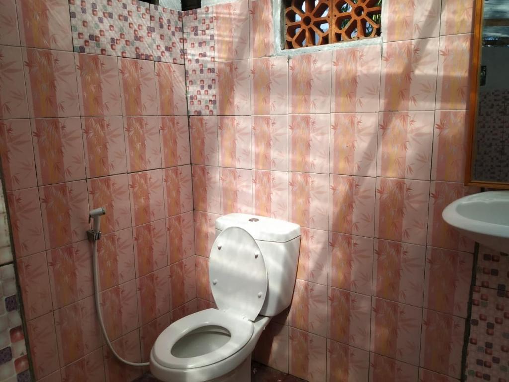 Koupelna v ubytování Sembalun Kita Cottage