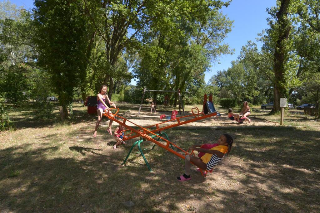 Zahrada ubytování Camping La Combe