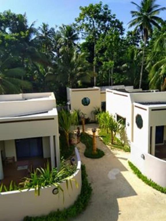 Zahrada ubytování Siargao Sunset Bay Beach Villas