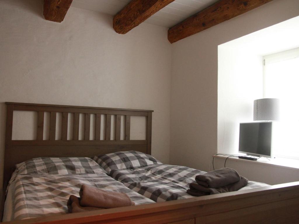 Postel nebo postele na pokoji v ubytování Villa Arena