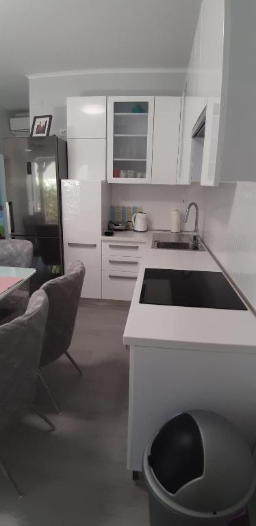 Kuchyň nebo kuchyňský kout v ubytování Apartmani Cobanov Josipa