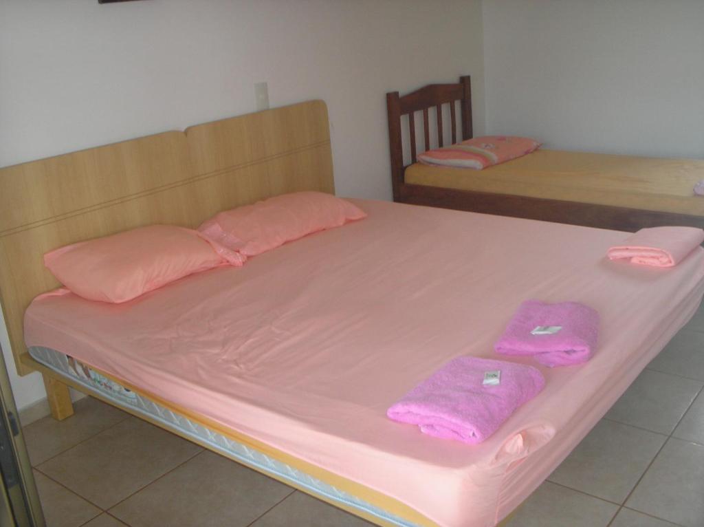 Postel nebo postele na pokoji v ubytování Park Golf Hostel Ipelandia