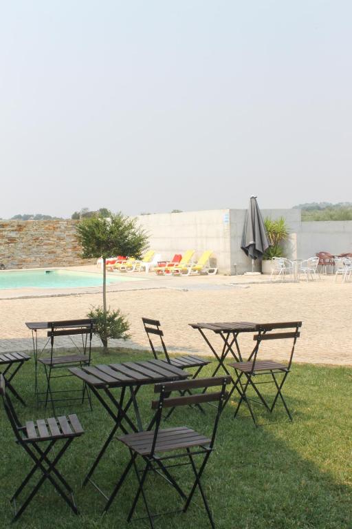 Bazén v ubytování Casal da Porta - Quinta da Porta nebo v jeho okolí