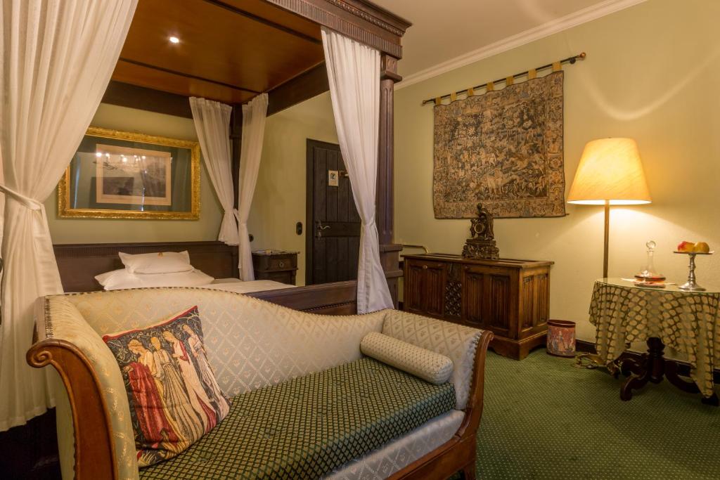 Burghotel auf Schönburg - Habitación Doble Deluxe Con Baño
