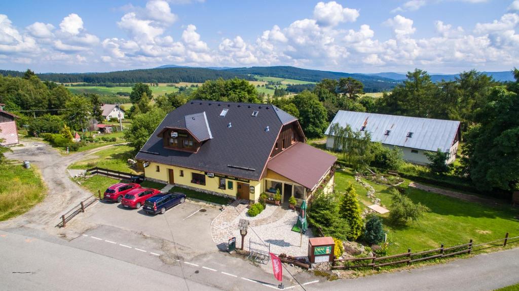 Příroda nedaleko penzionu
