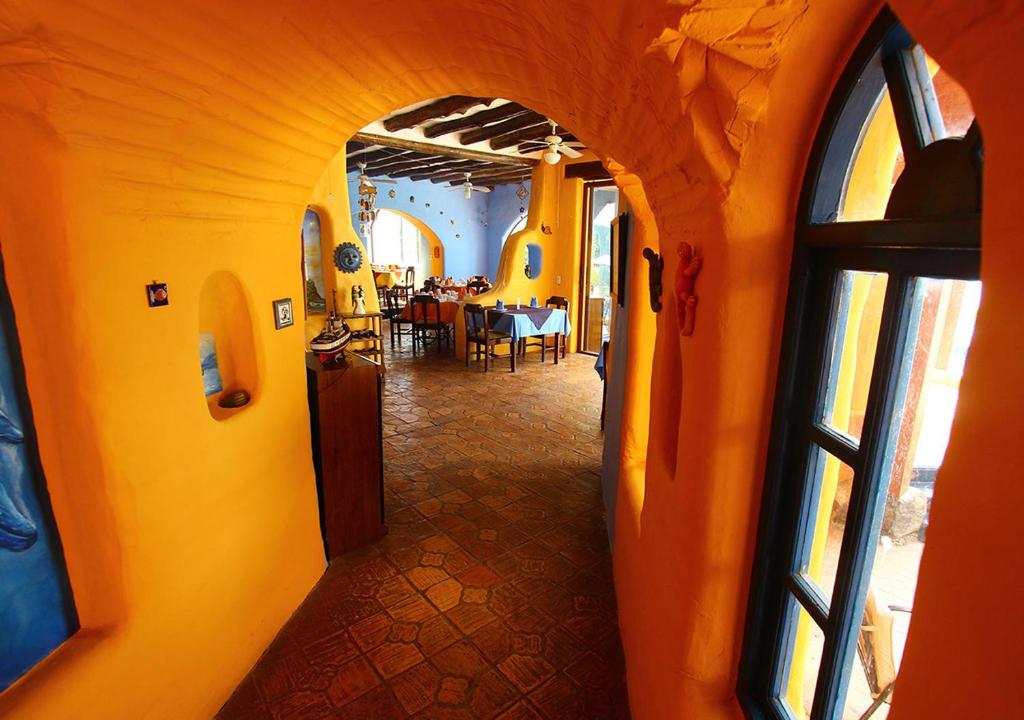 Posezení v ubytování Mantaraya Lodge