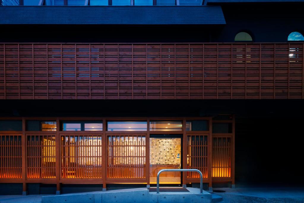 Edificio in cui si trova il ryokan