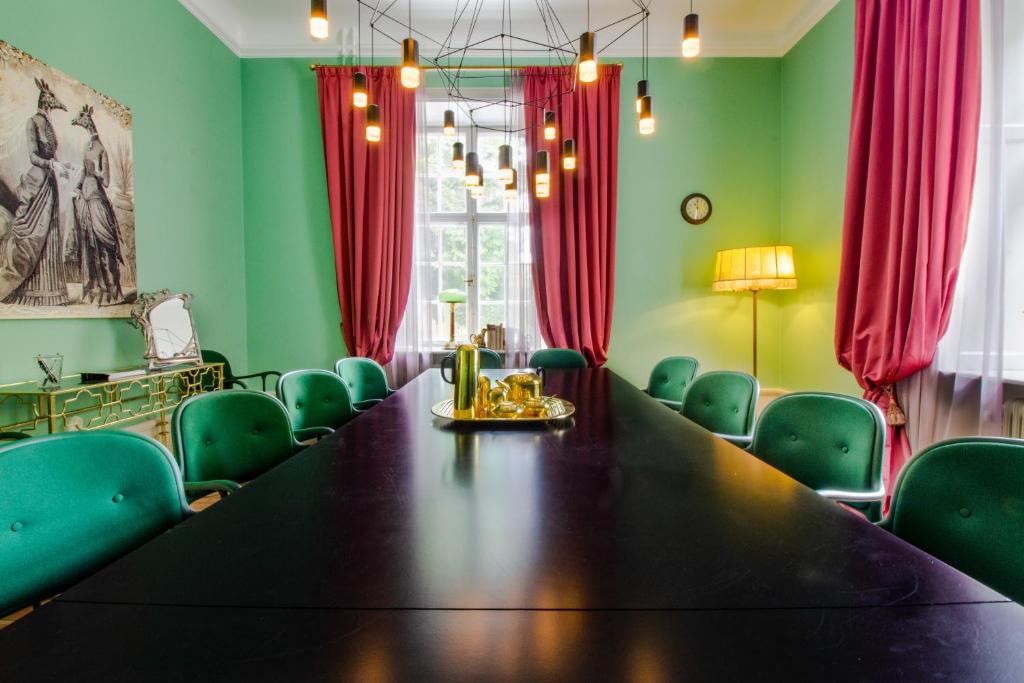 Posezení v ubytování Näsby Slott