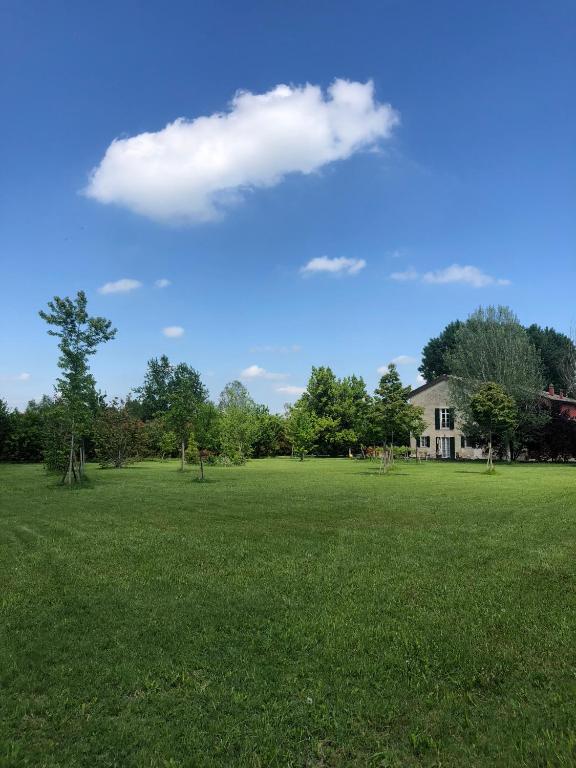 Zahrada ubytování B&B Podere Merlo