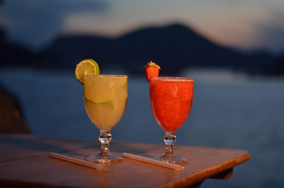 Bebidas em Pousada e Mergulho Jamanta
