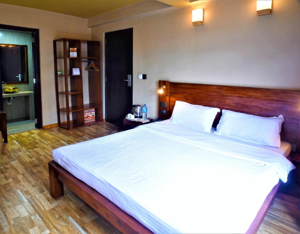 Postel nebo postele na pokoji v ubytování Sabila Boutique Hotel