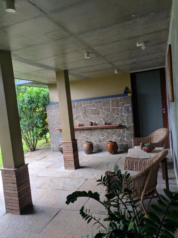 Posezení v ubytování Homestay Namaha