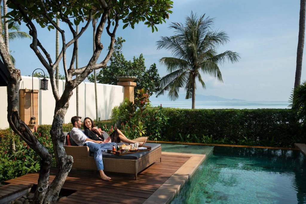 Anantara Bophut Koh Samui Resort - Suite De Piscina Delantera De La Playa De Lujo