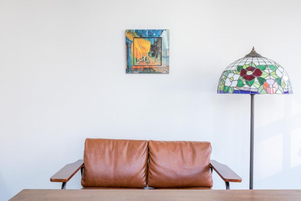 Posezení v ubytování Almas Guest House(アルマス）