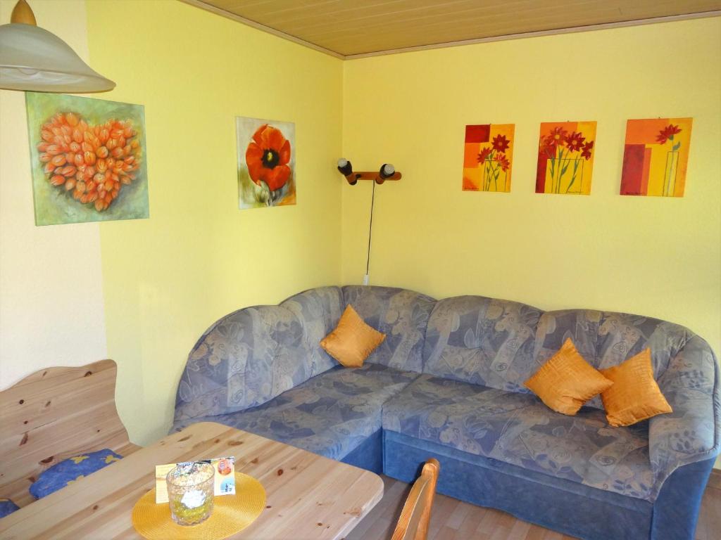 Posezení v ubytování Ferienwohnungen Schallerhof