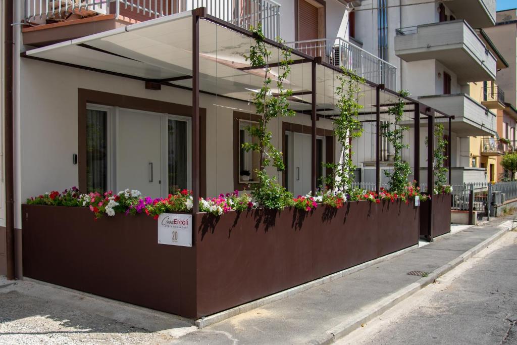 Budova, kde se bed and breakfast nachází