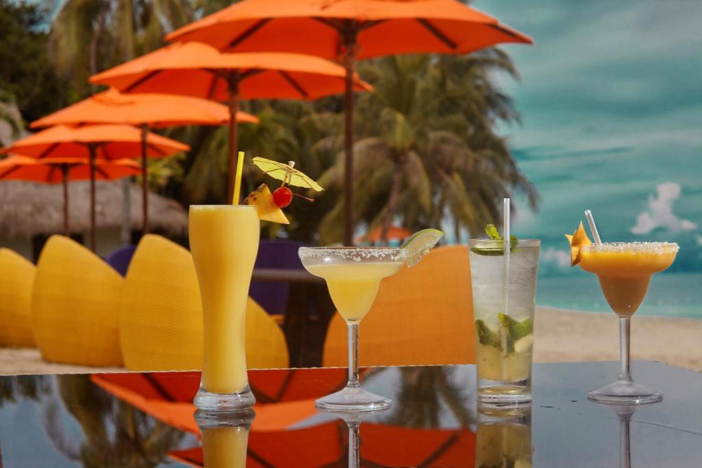 Nápoje v ubytování Oceanica Resort Panglao, Bohol