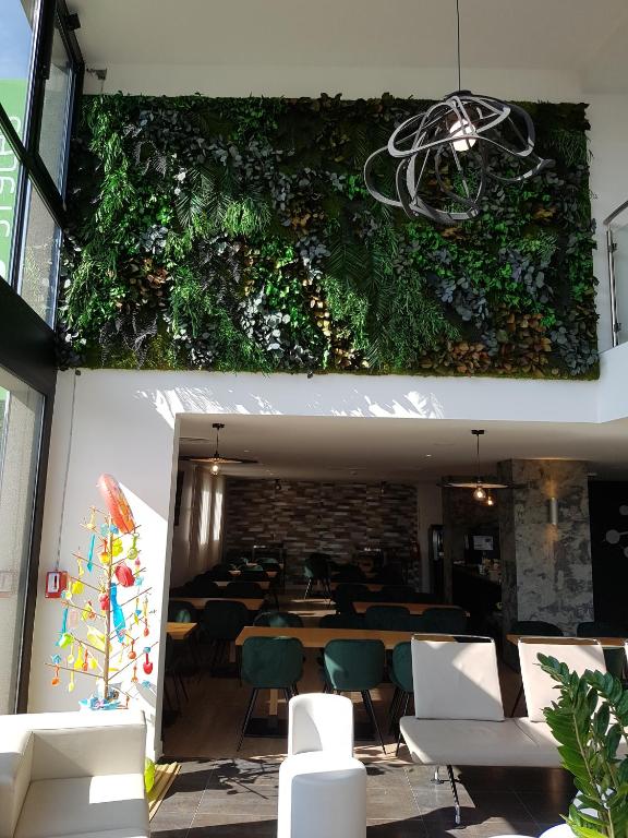 Posezení v ubytování ibis Styles Compiegne