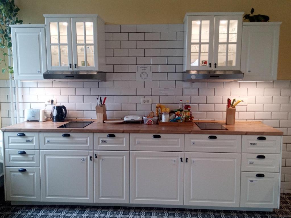 Kuchyň nebo kuchyňský kout v ubytování House Budkovič