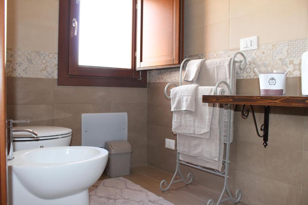 A bathroom at B&B 4 Stagioni