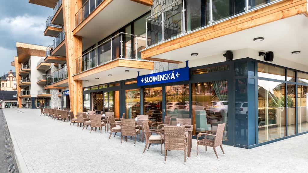 Budova, kde se apartmán nachází