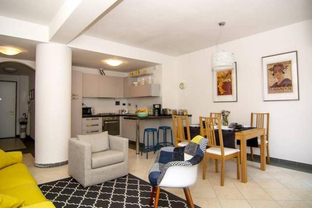 Køkken eller tekøkken på Casa Piaggia