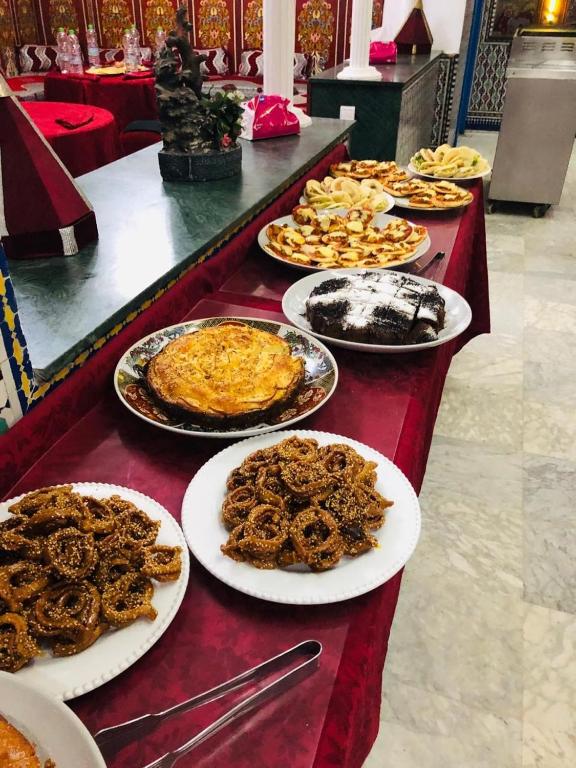 Nourriture dans l'hôtel ou à proximité