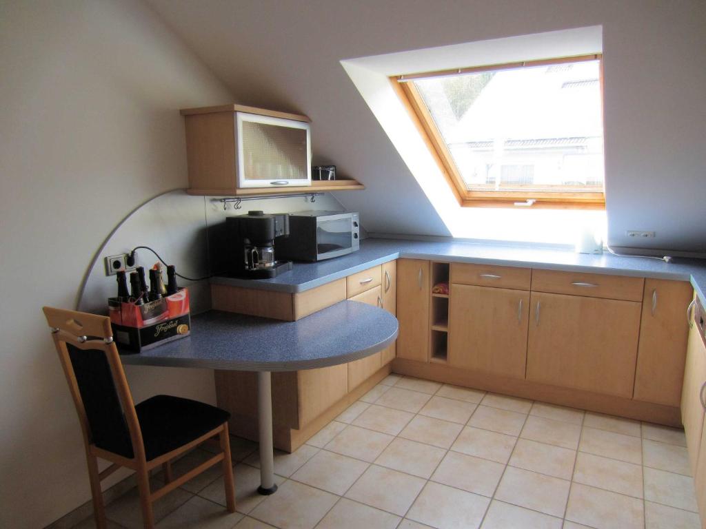 Kuchyň nebo kuchyňský kout v ubytování Ferienwohnung Küpfer