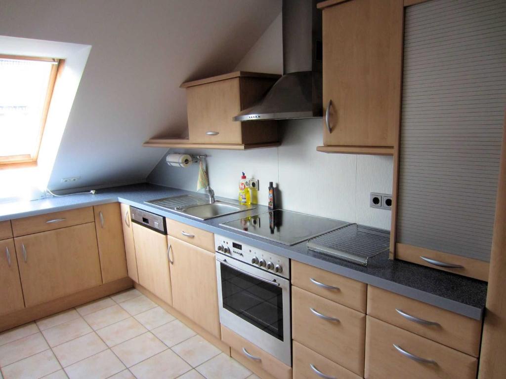 Kuchyň nebo kuchyňský kout v ubytování Ferienwohnung Küpfer