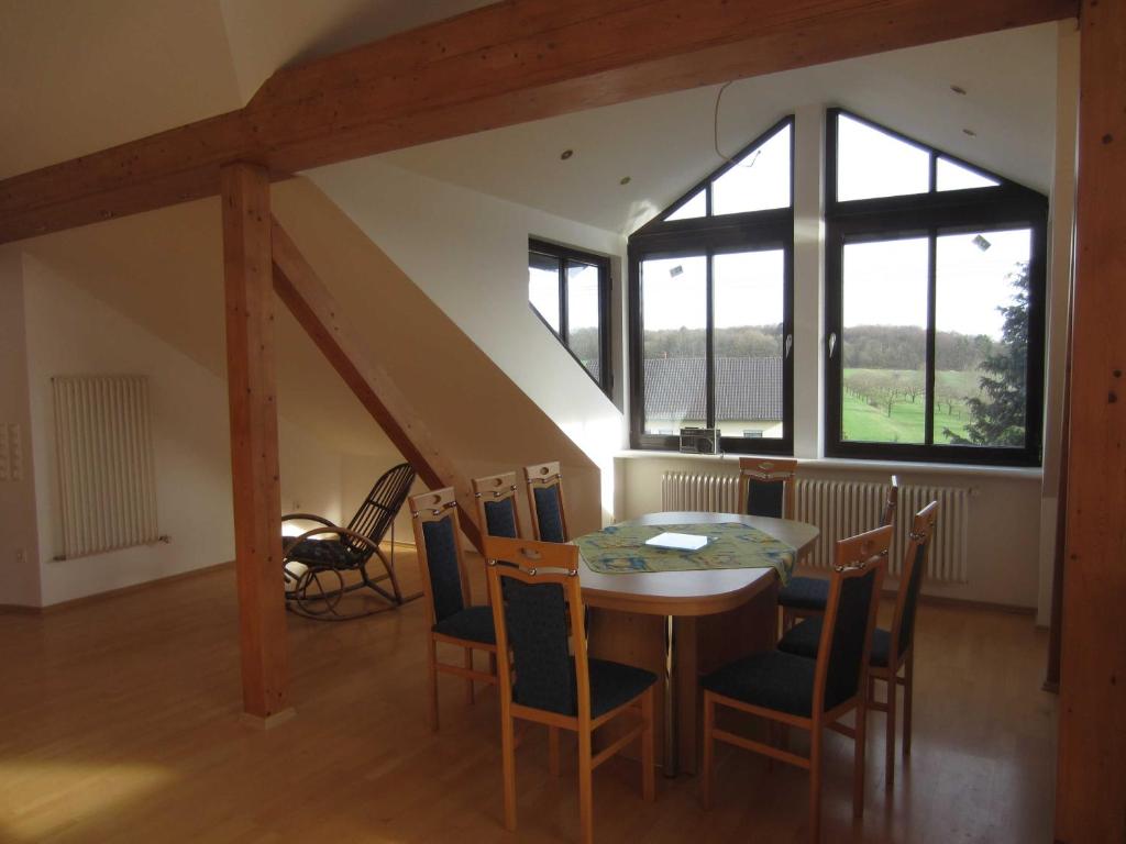 Posezení v ubytování Ferienwohnung Küpfer
