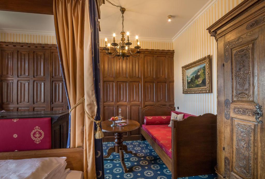 Burghotel auf Schönburg - Habitación Doble Deluxe Con Baño