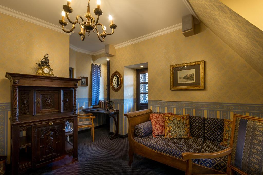 Burghotel auf Schönburg - Habitación Doble Con Balcón