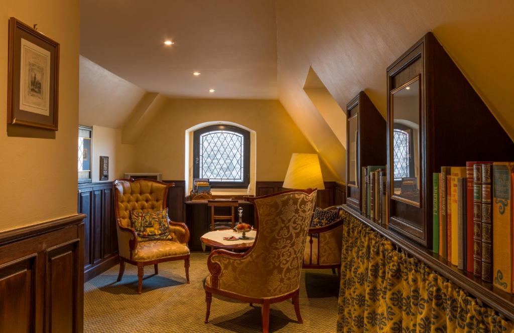 Burghotel auf Schönburg - Suite Con Vistas Al Río