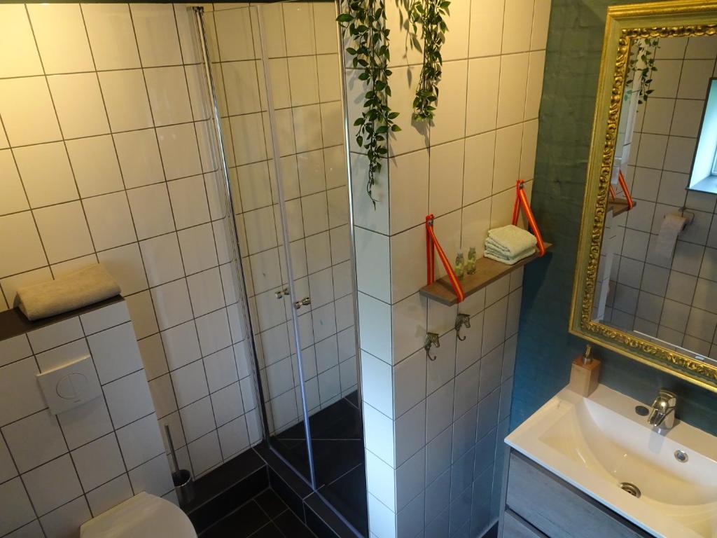 Koupelna v ubytování Casa Tranquila